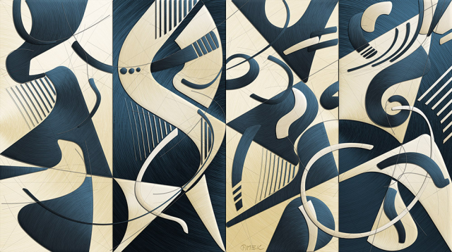 Abstract compostition - Backgrounds and movers 5