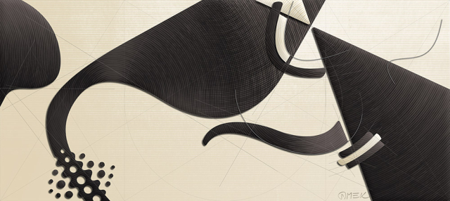 Abstract compostition - Backgrounds development 7