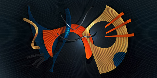 Abstract compostition - Hidden and revealed 5