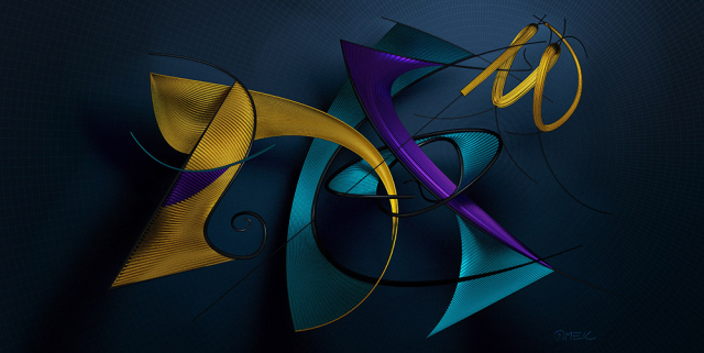 Abstract compostition - Hidden and revealed 10