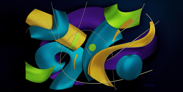 Receiving light 8 Abstract compostition - Receiving light 8