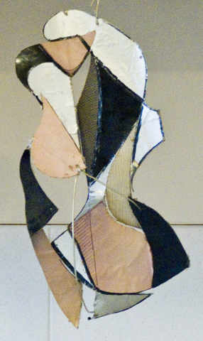 Hanging sculpture - experiment (woman), 1995
